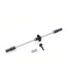 COMODO Metal Rear Axle Upgrade for 1/10 RC Cars 126-128mm Replacement Drivetrain Part Compatible with Henglong Feiyu D12 C14 C24 B14 B16 B24 B36 view 1