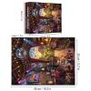 HUADADA-Barn Dance Party Corg-Jigsaw Puzzles for Adults 1000 Pieces, Interlock Perfectly No Dust, Impossible Difficult Hard Fun 1000 Piece Jigsaw Puzzles for Adults-1:1 Poster view 3