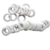 3PCS PTFE Flat Gasket PTFE Gasket Resistant PTFE Plastic King PTFE Sealing Gasket Thickness 1.25mm 1.5mm 2mm(22x18x1.25) view 3