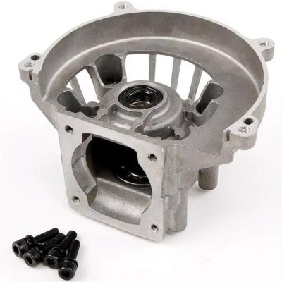 RC Modifications Spare Compatible with Rovan for Rofun 45cc Engine RC Car Upgrade Parts Replacement Accessories 4-Bolt 45cc Crankcase
