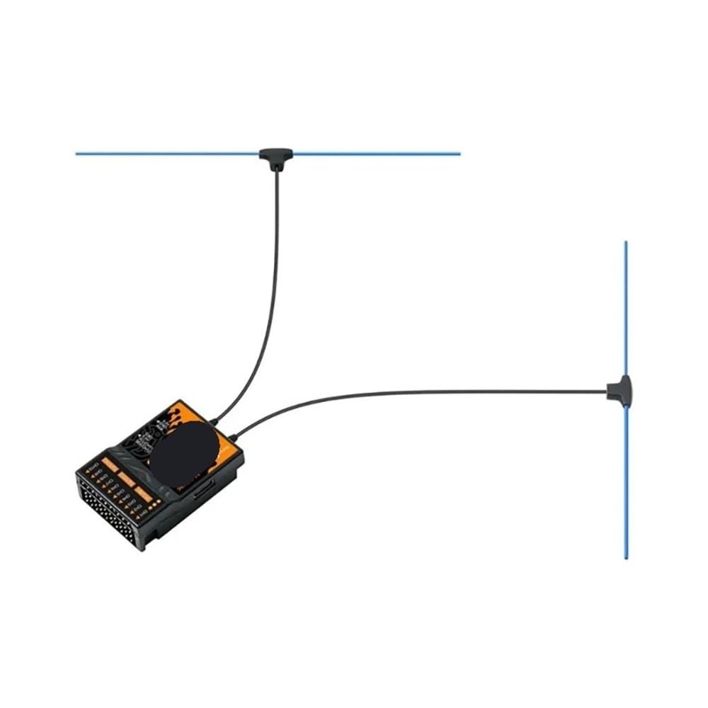 1pcs RC Airplane Cars Boats Drones For S 2.4Ghz/915MHz 14CH ELRS PWM Diversity Receiver With Dual Dual Reception