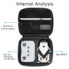 PU Storage Bag for Lito X1 Lito1 Storage Bag for RC N3,EVA Lining PU exterio Portable Carrying Case for Lito X1 Lito1 for RC N3 Organizer Holder (Black) view 3
