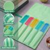 Klyyo Clyro Mahjong Bags Protective Sleeve for Mahjong Racks and Pushers Tile Bag Accessory 20 Inch Fits 4 Racks Pushers Travel Mah Jong Gifts Empty Mah Jong Bag Only,Stripe,Green view 3