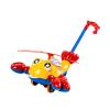 Push Along Walking Toy Lobster Balance Toy with Detachable Rod, Baby Cart Hand Push Toy for Girls Boys Yellow, 27cmx21cmx14cm view 4