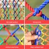 39.37x78.74 Inch Sturdy Multipurpose Colourful Safety Anti Falling Climbing Net for Kids Outdoor & Indoor view 3