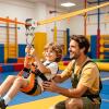 Zip Line for Kids with Pulley Balance Toys view 3