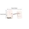 Child Safety Fridge Lock, Upgraded Heavy Duty Cabinet Latch, Durable Abs Adhesive Lock for Freezer Drawer Air Fryer Closet Window Door Home Security(Plane) view 4