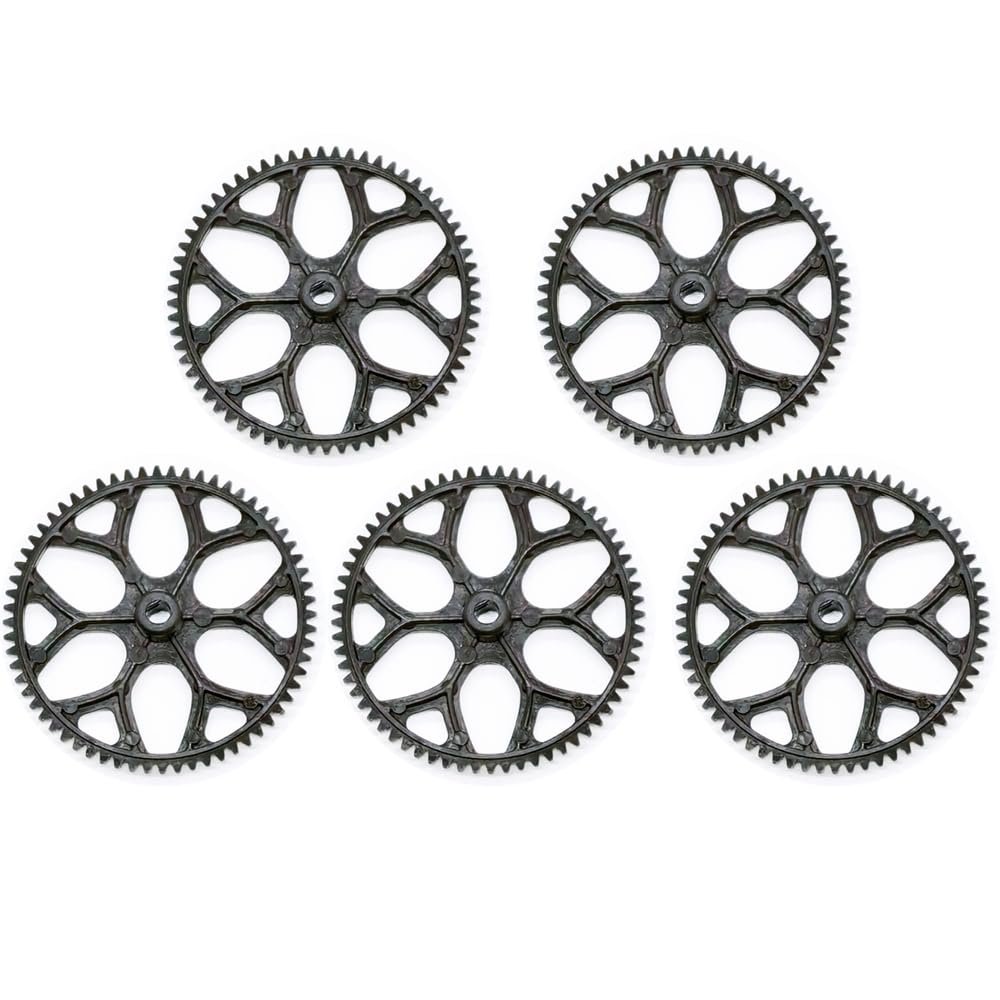 TSPFJX 5PCS Main Gear for Wltoys V931, XKs XK K123,K124, K150, K160, K170, K270 RC Helicopter