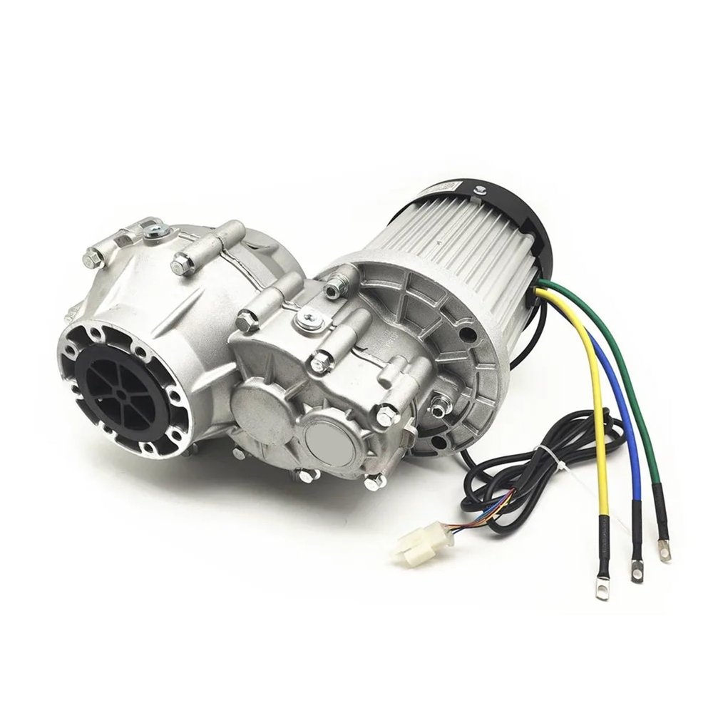 1000W 1200W 48V 60V Brushless Motor, BLDC, Differential Gear Motor, Direct Current Permanent Magnet Brushless Motor BM1412HQF(1200W 60V)