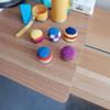 6/12/18PCS Hand-Made Knitted Footbag Set, Colorful Woven Kick Balls for Outdoor Playground Party Travel Game (6pcs) view 4