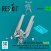 RSU35-0080 1/35 AH-64E Late Apache Folded Main Rotor, Late Blades & fold Restraint Systems, MUMT, MUMT-X for Takom/Snowman kit (3D Printed) Scale Model/Replica Reskit view 3