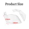 Tvzrktwp Motorcycle Side Spoiler for Suzuki Intruder LC (VL1500) 1998-2004,Sturdy Durable not Easily Deformed Quick to Install Aerodynamic Side Wings view 2