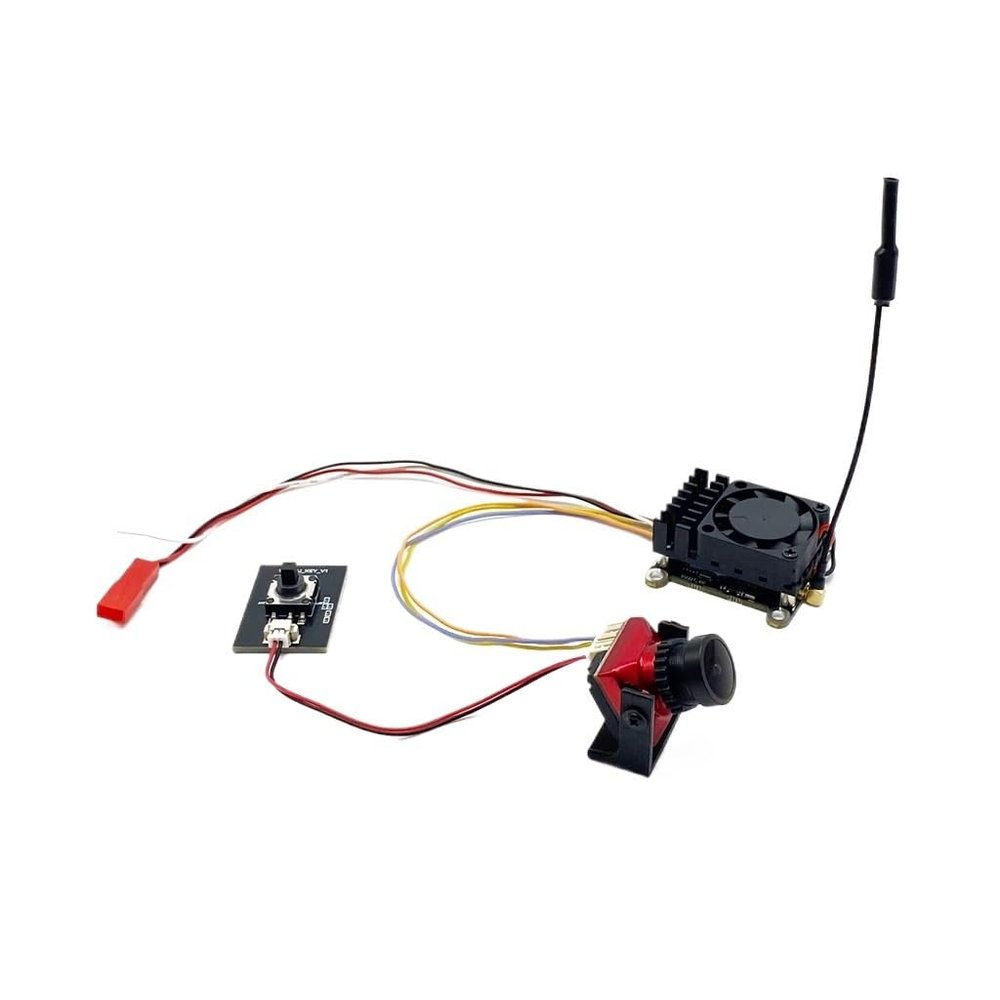 Compatible For RXCRC 5.8G 2000mW FPV Video Transmitter With 1500TVL Camera 2.1mm Lens