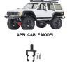 RC Car Assortment for Axial for SCX10 110 rc Car Part Accessories Replacement Parts Aluminum Alloy Increased Strength Steering Servo Support view 3