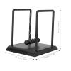 COMTERVI Pendulum Ball Educational Toy for Newton, Newtons Laws Motion Display, Durable Swinging Ball for Office Classroom Decoration, Plastic + Steel, 5.3 X 4.4 X 5.3in, Gifts Desk Decorations view 3