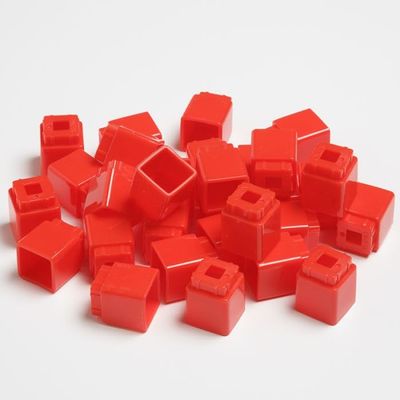 Didax Educational Resources Unifix Cubes, Red, Set of 1,000