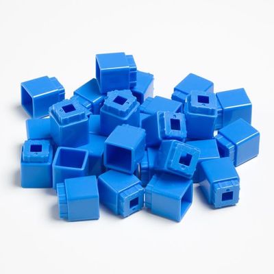 Didax Educational Resources Unifix Cubes, Light Blue, Set of 1,000