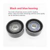 1611425280 Compatible with Peugeot 2008 301 307 308 408 Citroen C4 C-Elysee tension pulley Single round plastic wheel TENSIONER ASSY, PULLEY(Black) view 4
