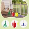4X Kids Garden Tool Set Toy Gardening Tools Girls Spade Rake Wooden Handled view 2