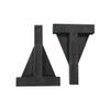 1 Pair Fixed Wing Split Isosceles Engine Mounts for 12-120 Class RC Airplanes Compatible with Model Aircraft(70x100mm 50-120Class) view 1
