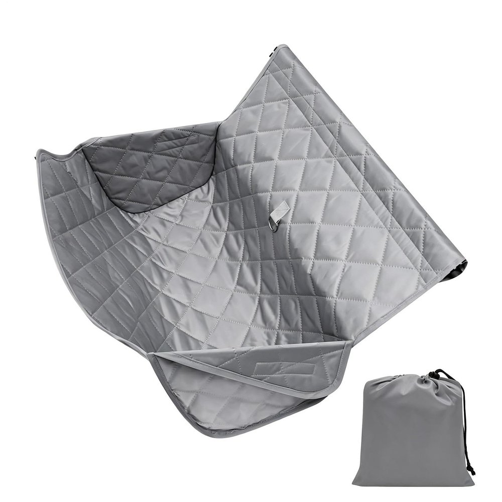 Pet Shopping Cart Cover - Waterproof Foldable Comfort Padded Mat,Dogs Grocery Cart Cover - for Outdoor Supermarket Public Space Restaurant Cafe