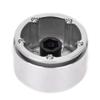 4pcs 2.2inch Aluminum Alloy RC Wheel Hubs for 1/10 Scale RC Car, CNC Machined Replacement Hub for SCX10 RR10 90048 with Enhanced Stability and Durability (Silver) view 3