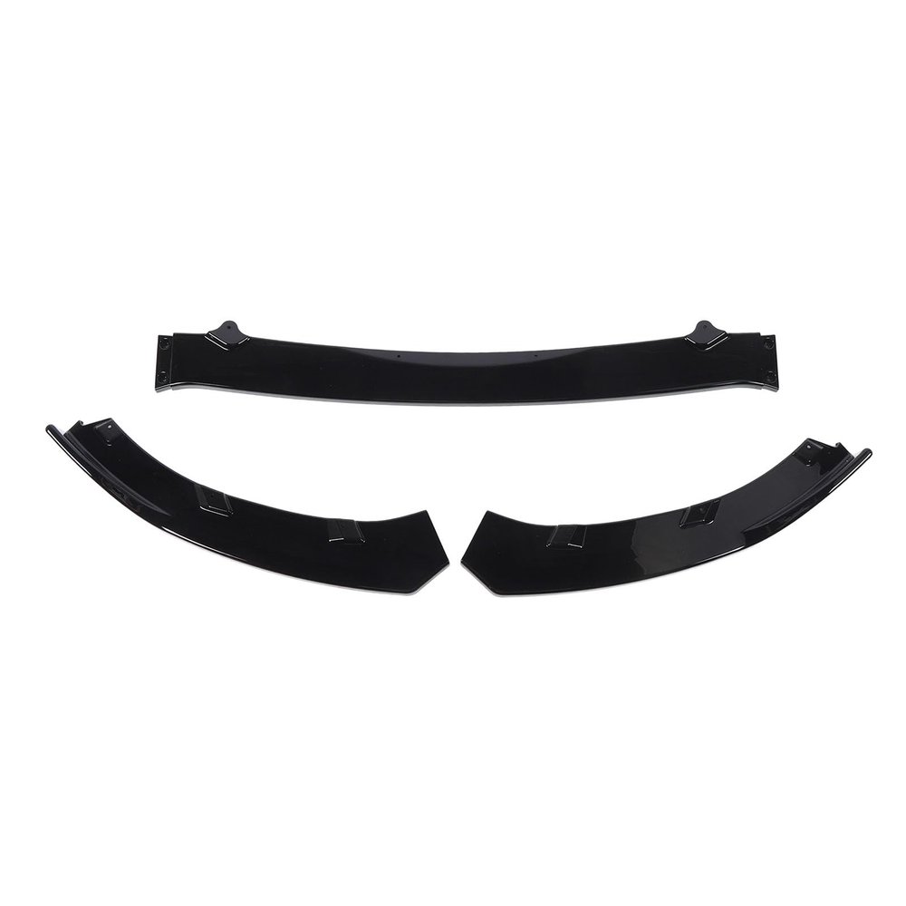 aqxreight 3 Pcs Front Bumper Lip Splitter Glossy Racing Look Aerodynamic for MX-5 ND 2016 Onwards