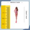 Colaxi 1:64 Scale Bikini Woman Miniature Figure Diorama Small Layout Prop Collections Micro Landscape Decor Miniature Scene Figurine, Pink view 4