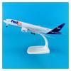 ALHROEUO Miniature Scale 1:370 for B777-300er Alloy Metal Die-Casting Airplane Model with Wheels Souvenir Flying Toy Game Kits view 2