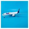ALHROEUO Miniature Scale 1:370 for B777-300er Alloy Metal Die-Casting Airplane Model with Wheels Souvenir Flying Toy Game Kits view 4