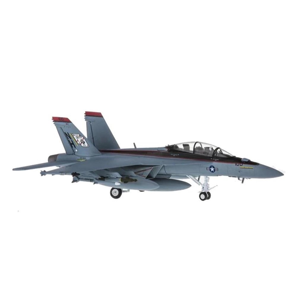 ALHROEUO Miniature Scale 1 72 Simulation Navy F/A-18F VFA-41 NH100 Fighter Aircraft Model Desktop Decorations Collectibles Flying Toy Game Kits
