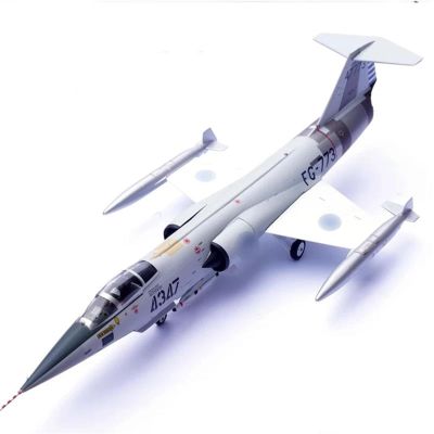 Miniature Scale Diecast 1 72 Scale F-104A 1967 Model Static Decoration Souvenir Gifts for Adult Boy Flying Toy Game Kits