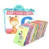 Children's 26 English Letters Cloth Book, Washable Soft Fabric Learning Book, Interactive Alphabet Toy for Toddlers with Storage Bag, Safe Polyester Material for Early Language Dev view 1