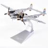 Miniature Scale Diecast 1 72 Scale P-38L Lightning Fighter Aircraft Model Decoration Souvenir Gifts Flying Toy Game Kits view 1