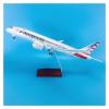Miniature Scale 1 130 for B787 ABS Die-Casting Airplane Model with Wheels Home Decor Souvenir Flying Toy Game Kits view 2