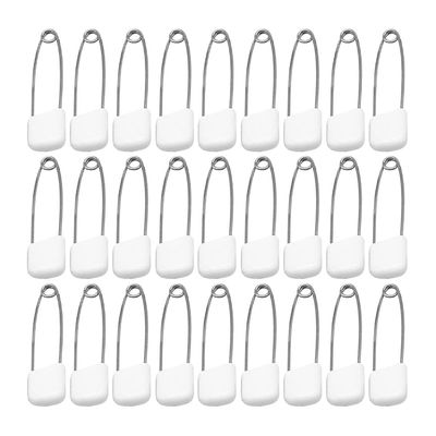 100 Pcs Pin Baby Girl Supplies Cloth Diaper Newborn Diapers Nappy Plastic Pins