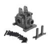 6061 Aluminum Front Gearbox Housing Differential Case for MJX for HG 14209 14210 14211 14301 14302 14303 1/14 RC Car Metal Upgrade Parts (Titanium) view 1