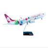 ALHROEUO Miniature Scale 1 85 for B737-800 ABS Die-Casting Airplane Model with Wheels & Led Light Souvenir Flying Toy Game Kits view 1