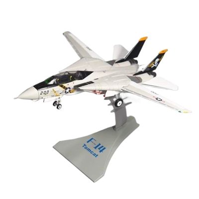ALHROEUO Miniature Scale 1 72 Scale F14A Alloy Model Simulation Military Decoration Gift Collection Souvenir Ornaments Flying Toy Game Kits