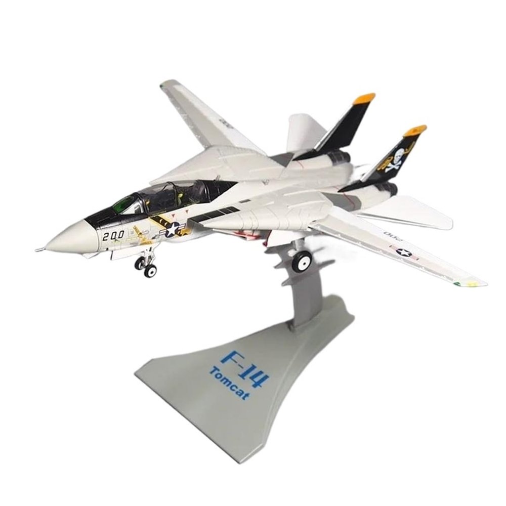 ALHROEUO Miniature Scale 1 72 Scale F14A Alloy Model Simulation Military Decoration Gift Collection Souvenir Ornaments Flying Toy Game Kits