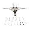 ALHROEUO Miniature Scale 1 72 Scale F14A Alloy Model Simulation Military Decoration Gift Collection Souvenir Ornaments Flying Toy Game Kits view 3