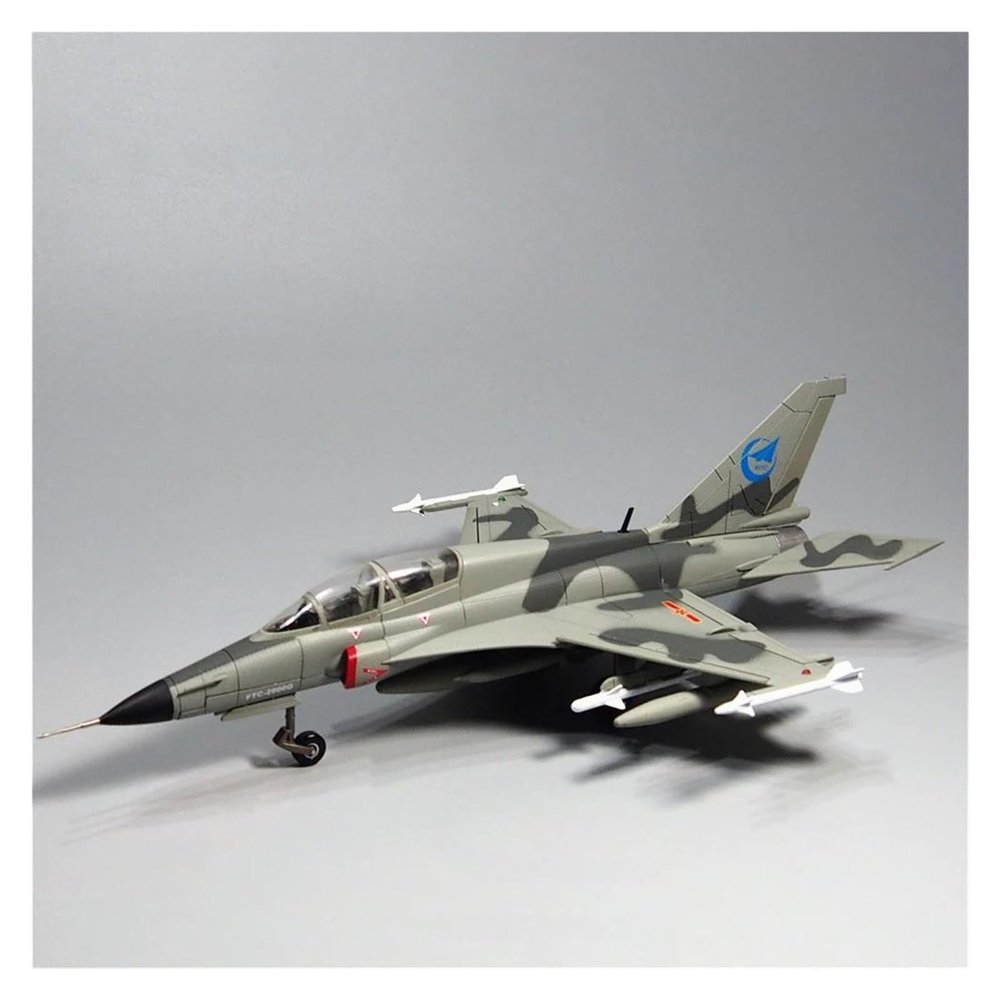ALHROEUO Miniature Scale 1 48 Scale J-9 Shanying Trainer Model Alloy Military Aircraft Collection Display Flying Toy Game Kits