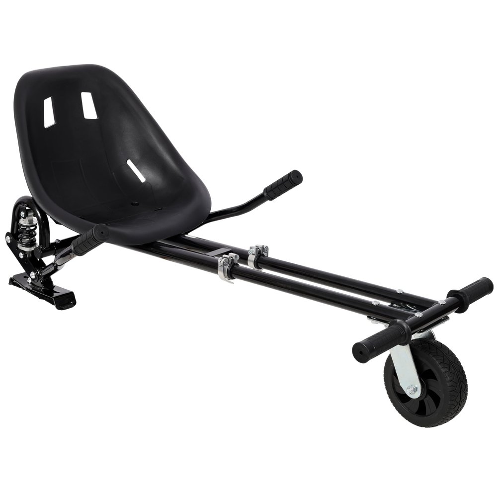 Wantble Hoverboard Seat Attachment Go-Kart, Black