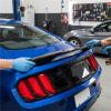 Car Rear Trunk Lid Rear Wing Duck Tail Lip Fit compatible for 2024-2025 compatible for Mustang S650 Trunk Spoiler DECK Gloss Black Rear Deck Lid Wing view 4