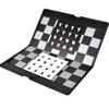 Tbest Magnetic Travel Chess Set Folding Magnetic Chess Board with Pieces Portable Travel Board Game Sets 16x16cm 32 Pieces view 3
