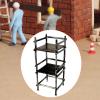 JunZheHub Construction Miniature Scene Diorama Accessories 1/64 Scale Resin Display Props Hand Painted Ornaments Suitable for Collecting Home, Scaffold view 4
