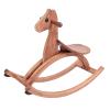 Alomejor Kids Wooden Horse, Oak Wood Rocking Chair Toy with Saddle and Handle for Daily Entertainment and Early Education (2) view 3