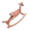 Alomejor Kids Wooden Horse, Oak Wood Rocking Chair Toy with Saddle and Handle for Daily Entertainment and Early Education (2) view 4