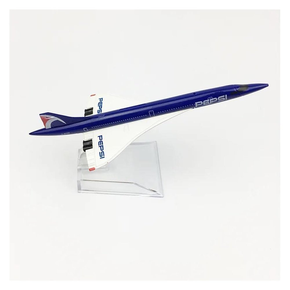 ALHROEUO Miniature Scale 1 400 Concorde Model Metal Simulation Passenger Aircraft Alloy Static Ornaments Flying Toy Game Kits