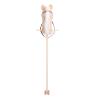 Alomejor Kids Stick Horse Toy, Soft Plush Head with Stable Sliding Wheels, Perfect Children (Yellow) view 4